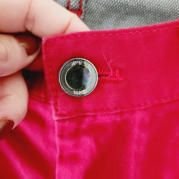 ZARA burgundy skinny fit pants - Picture 3 of 7